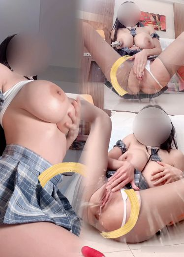 【史上最强人体喷泉!】穿着JK群自慰喷水,跳蛋塞逼里动力最大,实在憋不住喷了,堪比高压水枪的喷潮!
